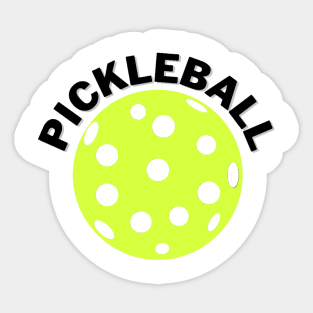 Pickleball quote Sticker